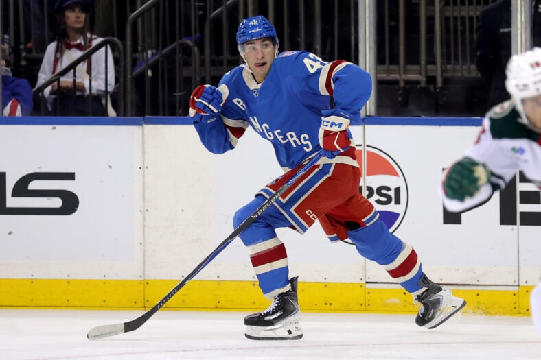 NHL: Minnesota Wild at New York Rangers