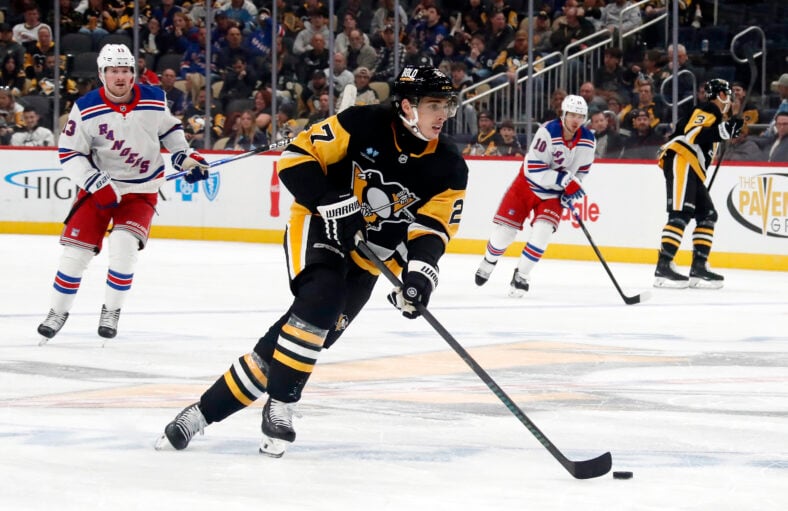 NHL: New York Rangers at Pittsburgh Penguins