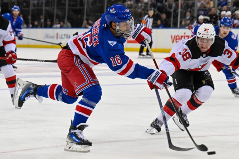 NHL: Preseason-New Jersey Devils at New York Rangers
