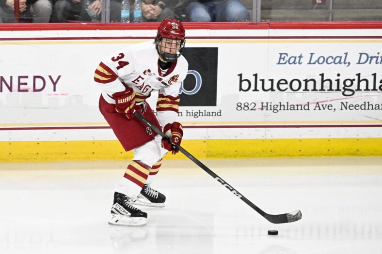 NCAA Hockey: New Hampshire at Boston College