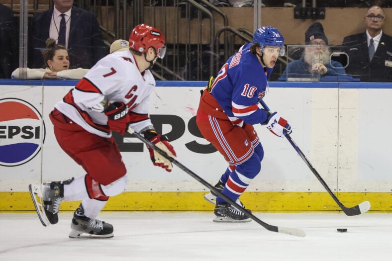 NHL: Carolina Hurricanes at New York Rangers
