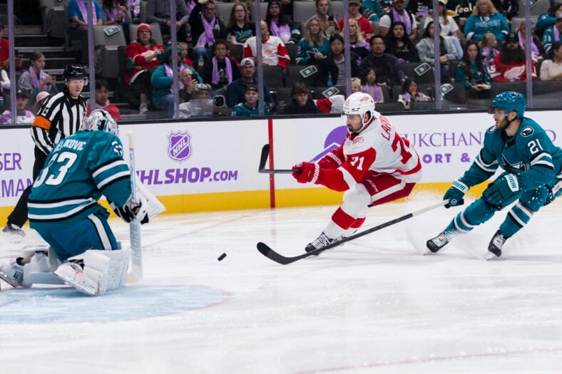 NHL: Detroit Red Wings at San Jose Sharks