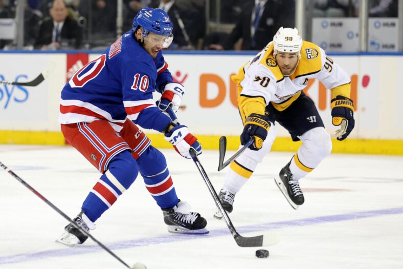 NHL: Nashville Predators at New York Rangers