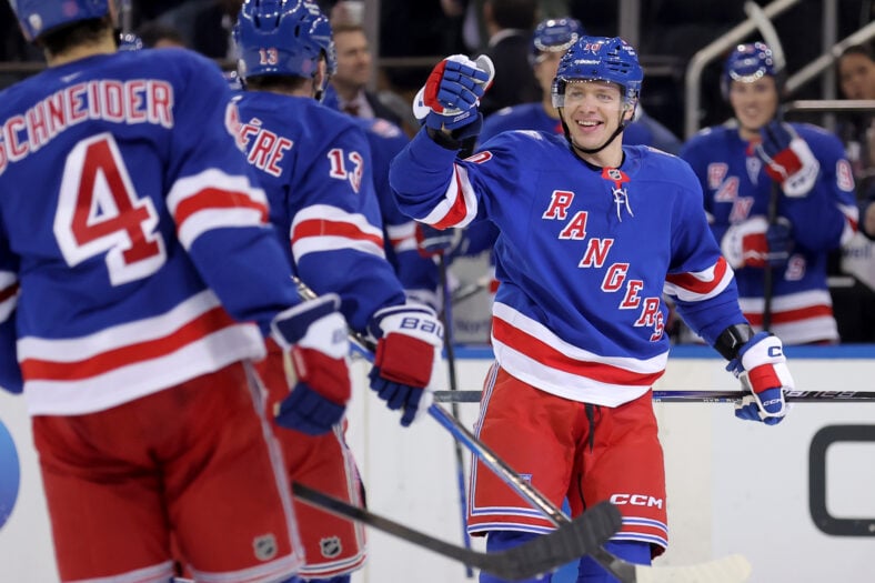 NHL: Nashville Predators at New York Rangers