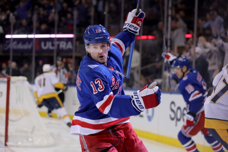 NHL: Nashville Predators at New York Rangers