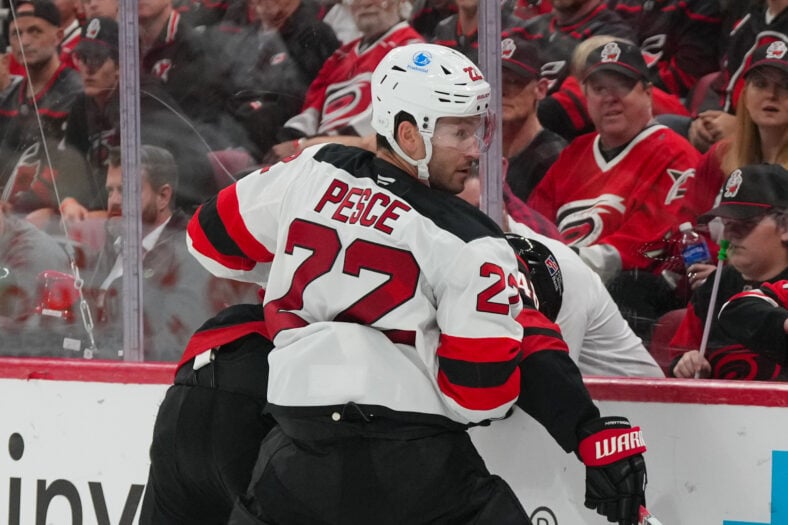 NHL: New Jersey Devils at Carolina Hurricanes