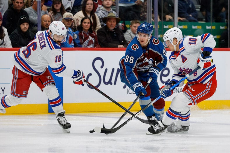 NHL: New York Rangers at Colorado Avalanche