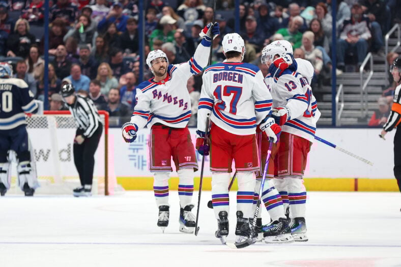 NHL: New York Rangers at Columbus Blue Jackets
