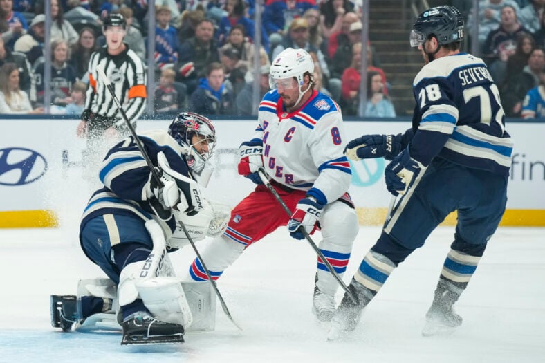 NHL: New York Rangers at Columbus Blue Jackets