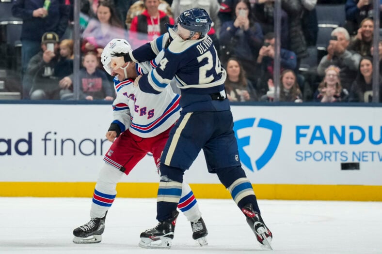 NHL: New York Rangers at Columbus Blue Jackets