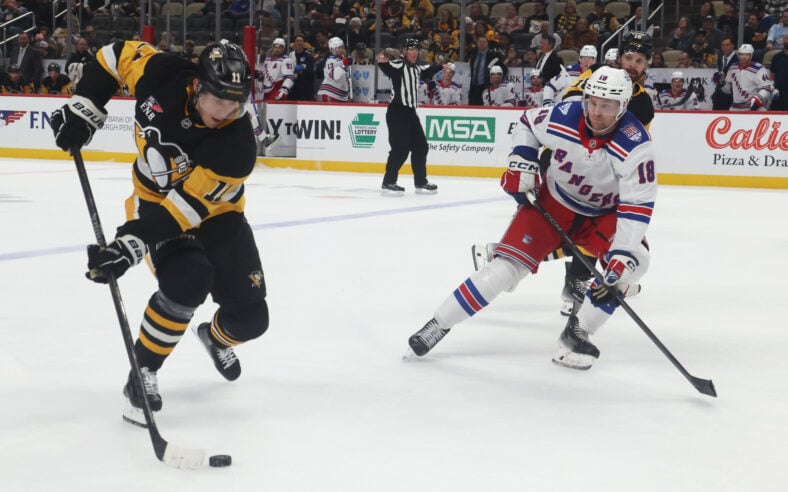 NHL: New York Rangers at Pittsburgh Penguins