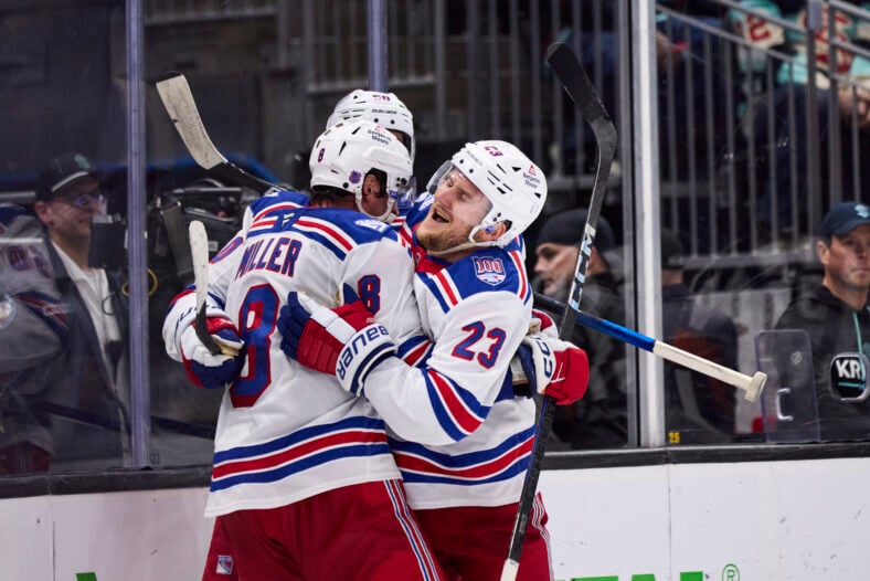 NHL: New York Rangers at Seattle Kraken