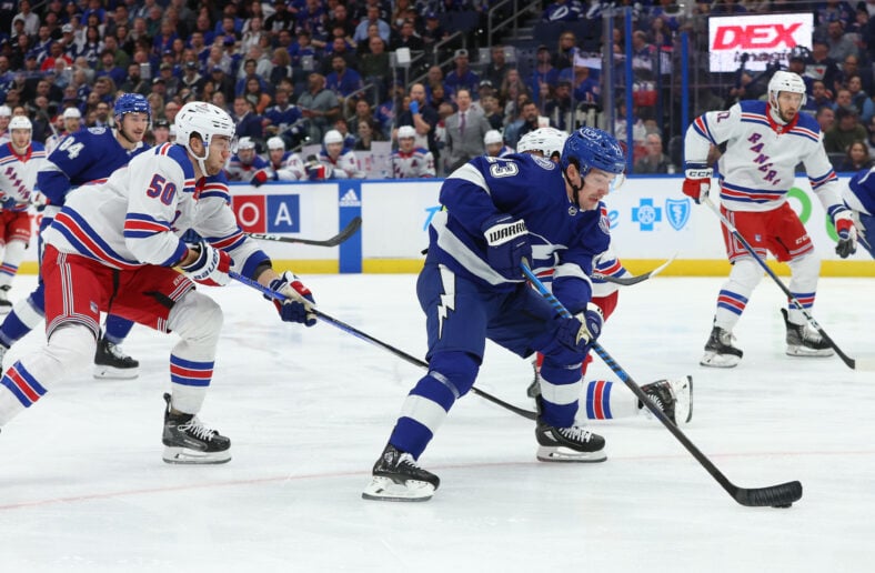 NHL: New York Rangers at Tampa Bay Lightning