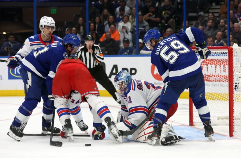 NHL: New York Rangers at Tampa Bay Lightning