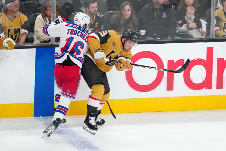 NHL: New York Rangers at Vegas Golden Knights