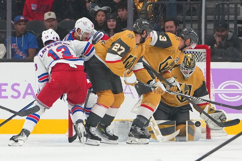 NHL: New York Rangers at Vegas Golden Knights