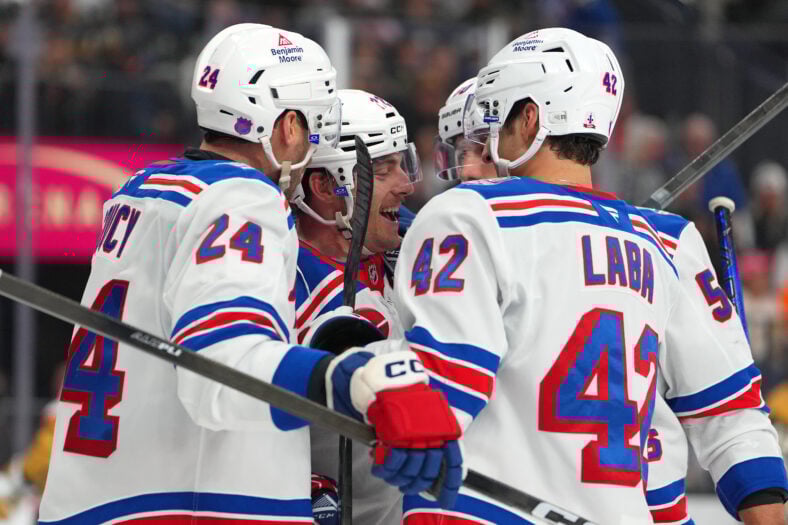 NHL: New York Rangers at Vegas Golden Knights