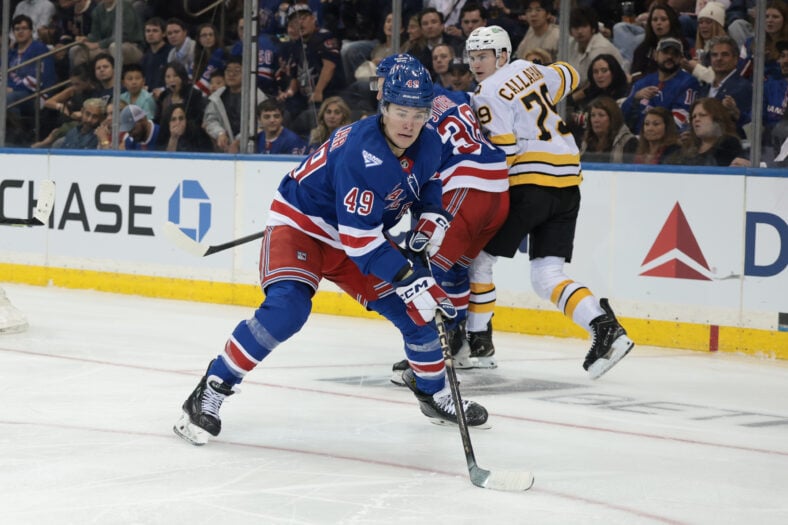 NHL: Preseason-Boston Bruins at New York Rangers