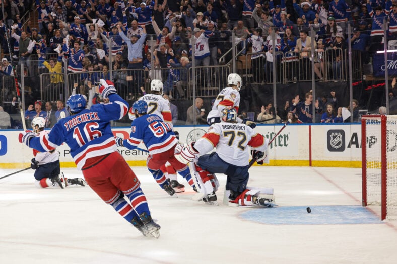 NHL: Stanley Cup Playoffs-Florida Panthers at New York Rangers