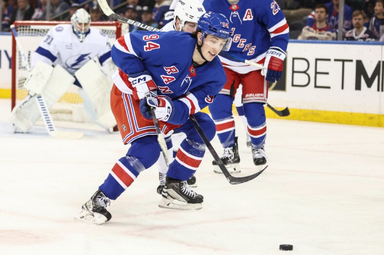NHL: Tampa Bay Lightning at New York Rangers