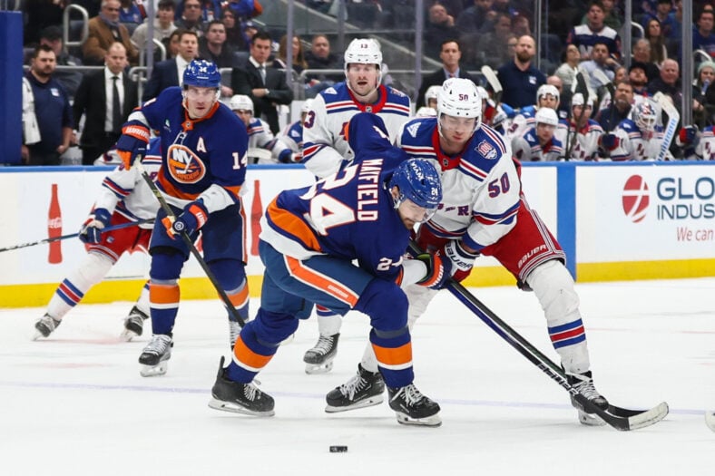 NHL: New York Rangers at New York Islanders
